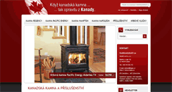 Desktop Screenshot of kamnazkanady.cz