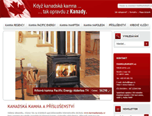 Tablet Screenshot of kamnazkanady.cz